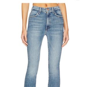MOTHER outsider crop jeans